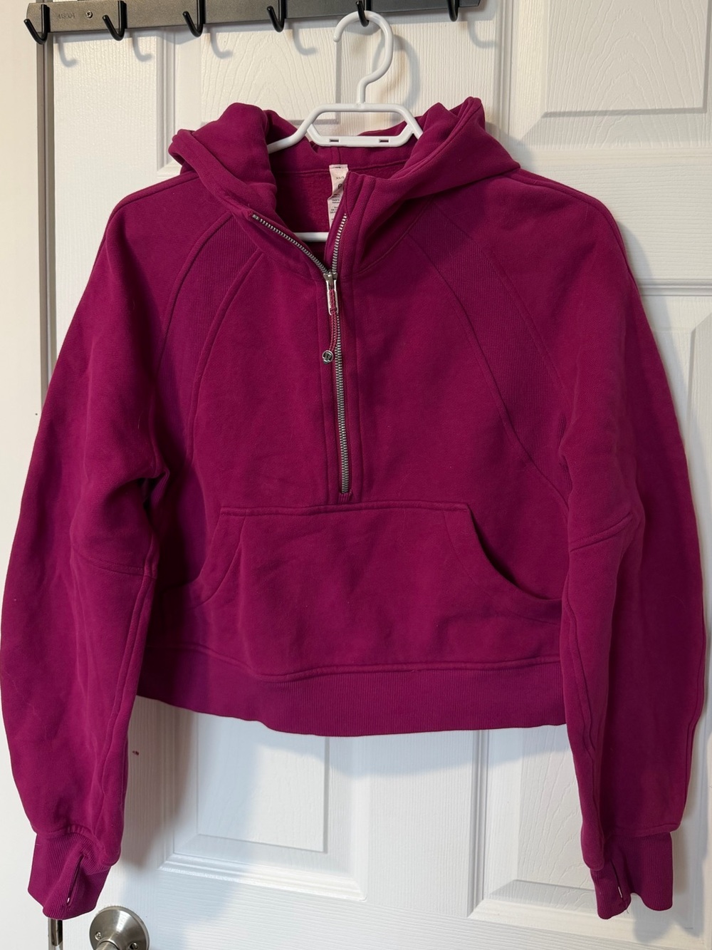 🍋Lululemon Half-Zip Scuba Sweatshirt - Magenta